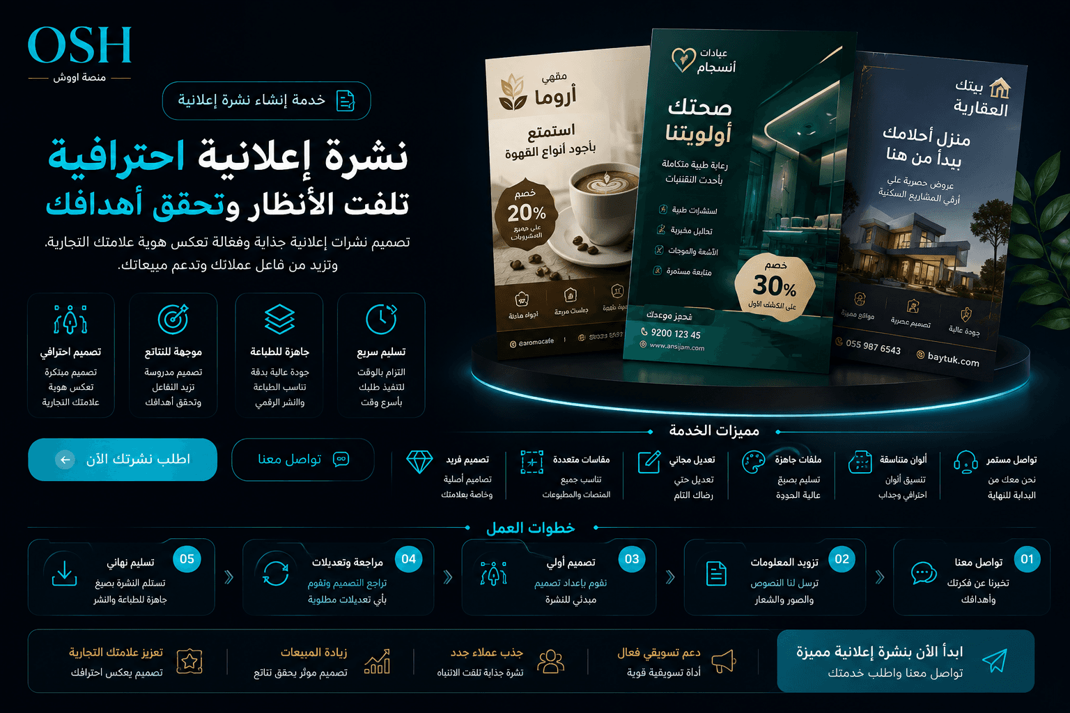 أنشاء نشره أعلانيـه